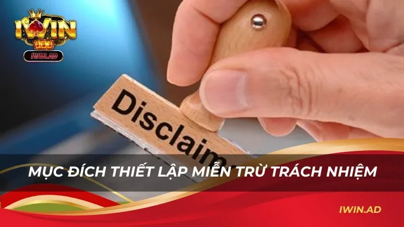 Mục đích thiết lập chính sách