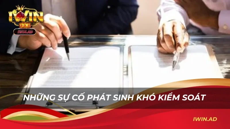 Những sự cố kỹ thuật phát sinh khó kiểm soát