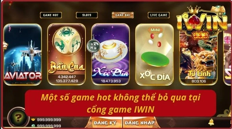 Một số tựa game hot không thể bỏ qua