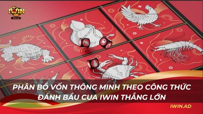 Phân bổ vốn thông minh theo công thức đánh Bầu Cua Iwin thắng lớn